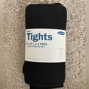Old Navy 2T-3T Ribbed Footed Tights